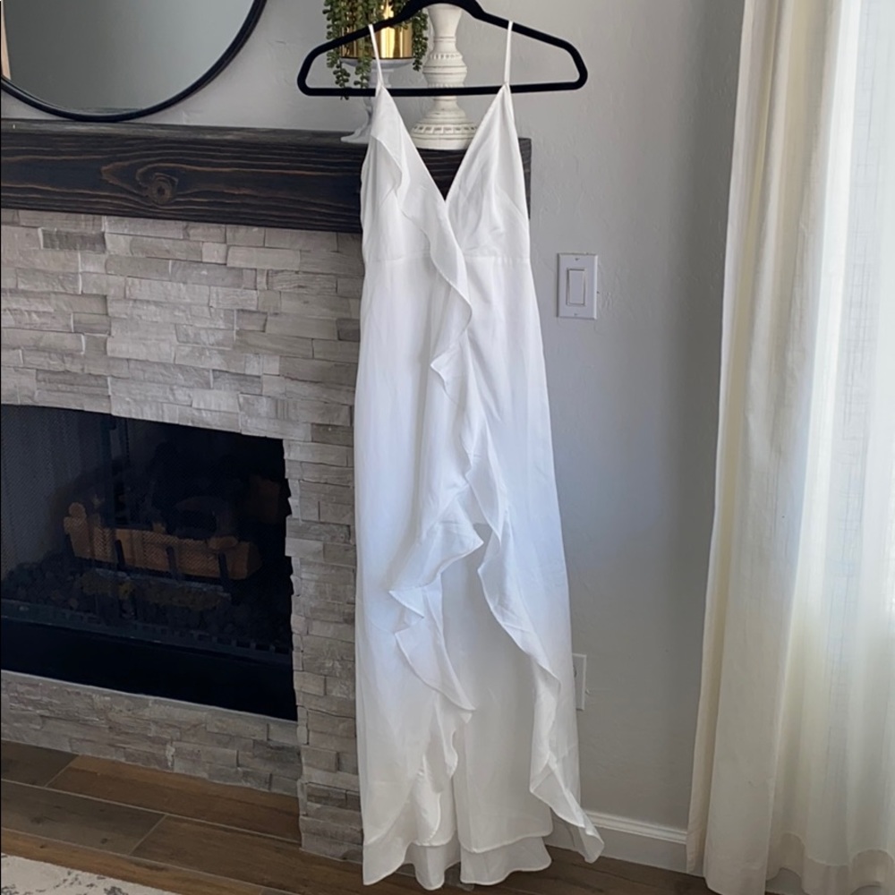 Vici white elegant dress